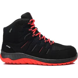 ELTEN Maddox GTX W black-red Mid ESD S3 CI, Farbe:schwarz, Schuhgröße:45 (UK 10.5) - 45