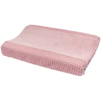 Meyco Wickelauflagenbezug Waffel Teddy - Old Pink - 50 x 70 cm, 50x70 cm