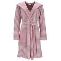 Esprit Bademantel Striped Hoody rosa S