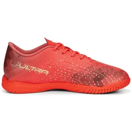 Puma Ultra Play IT Hallenschuhe Kinder orange/gelb 28
