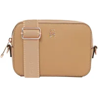 Tommy Hilfiger TH Soft Logo Umhängetasche 18.5 cm khaki