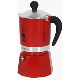 Bialetti Rainbow 3 Tassen rot