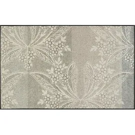 Wash+Dry Floral Lace 75 x 120 cm Grau