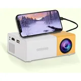 Mini LED-Projektor tragbar für Kinder, HD Heimkino & Outdoor YG300 PRO