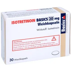 Isotretinoin Basics 20 mg Weichkapseln 30 St