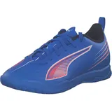 Puma Ultra 6 Play IT Jr Fussballschuh, Blau Weiß Leuchtend Rot, 30