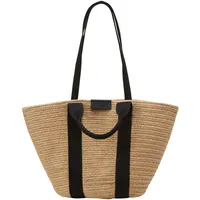 Marc O'Polo Shopper Tasche M 44 cm schwarz