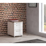 Sconto Rollcontainer Duro - holzfarben - 61 cm - 53 cm - Sconto