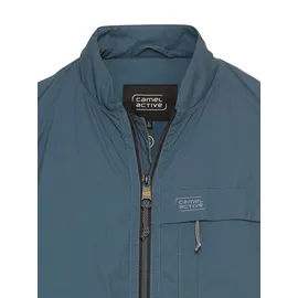 CAMEL ACTIVE Leichte einrollbare Weste mit Funktionstaschen blau S