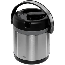 Emsa Mobility Speisegefäß edelstahl/schwarz 1,2 l