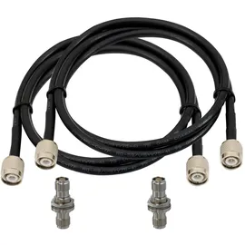 Omnitronic Antennenkabel TNC-Set 10 m Schwarz