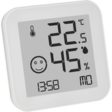 TFA Dostmann BLACK & WHITE Thermo-Hygrometer weiß