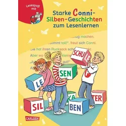 CARLSEN 9783551066381 LESEMAUS zum Lesenlernen Sammelbände: Starke Conni Silben-Geschichten zum Lesenlernen