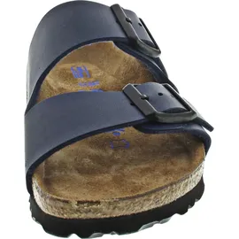 Birkenstock Arizona Weichbettung Birko-Flor schmal blau 43