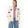 Zero Strickjacke mit bunten 3D Blumen Patch Cream/Pink M
