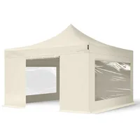 TOOLPORT 4x4m Stahl Faltpavillon