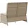 vidaXL Gartenbank 1-tlg Beige