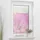 Lichtblick Fensterfolie Blumenwiese 1 St., blickdicht, strukturiertKlebepunkte, lila