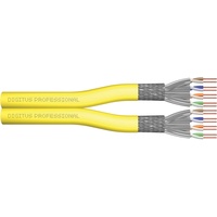 Digitus Professional Twisted-Pair Duplex Verlegekabel, Cat7a, S/FTP, ohne Stecker,