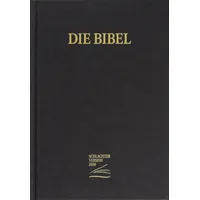 Christliche Literaturverbreitung Schlachter 2000 Bibel - Großdruckausgabe (Hardcover, schwarz)
