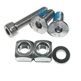 Winora Schraubenset-3050781055 silber 1 Size