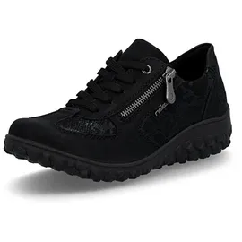 Rieker Keilsneaker Damen Schwarz 38