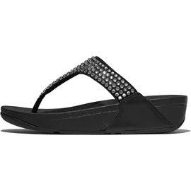 FitFlop Lulu Maxi-Crystal Schwarz 42