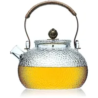 Teekanne Glas Mit Siebeinsatz Sieb - Teekannen Für Losen Tee - Klarglas Infuser Oder Diffusor Für Die Teezubereitung 550 Ml