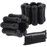 JNUYISW Handgelenkgewichte Knöchelgewichte Set, Gewichte für Beine und Arme 2er Set (je 0,5 kg) Verstellbare Gewichtsmanschetten Fuß für Joggen, Yoga, Walking, Cardio, Aerobic, Pilates, Laufen