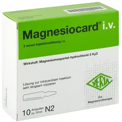 Magnesiocard intravenös Injektionslösung