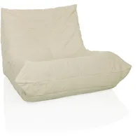 hjh living Sitzsack Bodensofa mit Rückenlehne Sitzolo