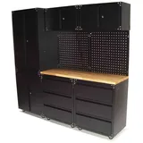 Apex Werkstatt-Set Werkstatt Schranksystem 9-teilig Werkstattschrank Werkbank 57064, (1-tlg)