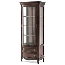 JVmoebel Vitrine 50 x 200 x 79 cm Braun
