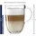 LEONARDO Latte Macchiato Tasse 0,38 l Weiß 6 St.