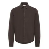 CASUAL FRIDAY Langarmhemd Braun S