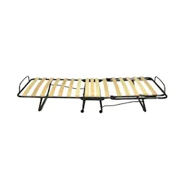veraflex s.r.l. Veraflex Tokio Premium Klappbett 80x197 cm mit Höhenverstellbarem Kopfteil | Ideal als Gästebett und Reisebett