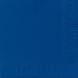 Duni Servietten 33 x 33 cm 1/4F. dunkelblau