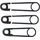 HEBIE Kettenschutz Chainglider Front Shimano 38 Zähne 440-490mm schwarz