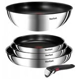 TEFAL INGENIO EMOTION PFANNENSET 5-TEILIG, PFANNEN + WOK PFANNE + GRIFF, PFANNE