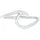 Elli Ring 925 Sterling Silber Wellen in Silber | Gr.: 50