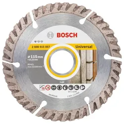 Bosch Diamant-Trennscheibe Standard for Universal für Armierungseisen, Armierter Beton, Beton, Bitumen, Fliesen, Marmor, Stahlblech 31