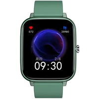 TPFNet Smart Watch / Fitness Tracker IP67 - Silikon Armband - Android & IOS - Grün