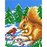 stickit Mini Stecksystem Eichhörnchen im Schnee ca. 3.200 Teile Nr. 42220