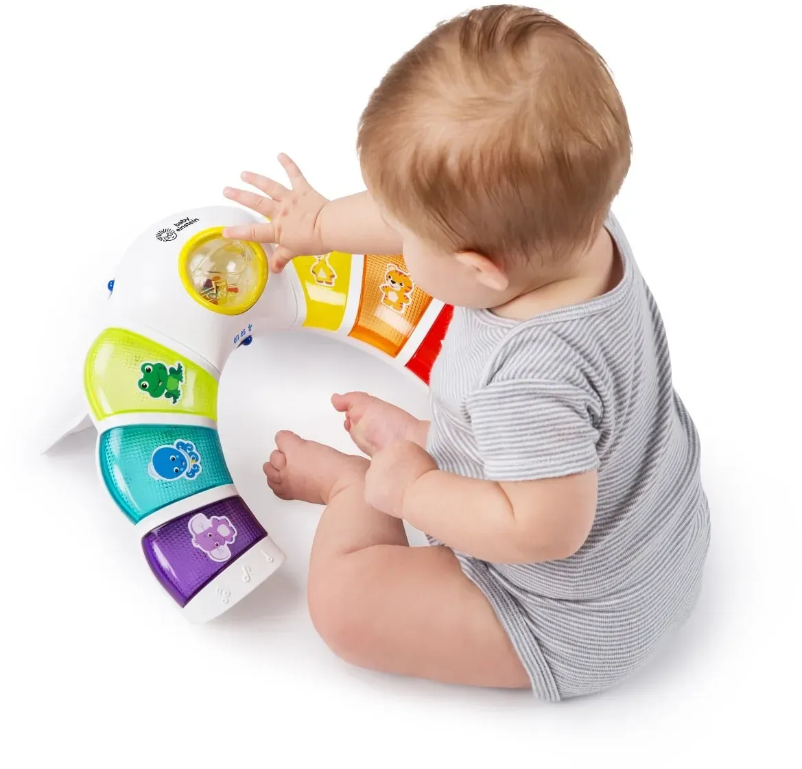 Baby Einstein Licht & Ton Entdeckerbogen Babyspielzeug - mehrfarbig, Kunststoff, 3-36 Monate - Licht, Klang, Tiermotive, klappbar