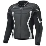 Held Street 3.0 Motorrad Lederjacke - schwarz-weiß 56