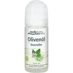 Olivenöl Deoroller Grüner Tee