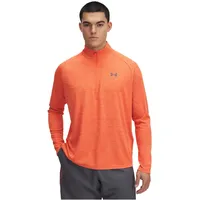 Under Armour Tech Textured 1/2-Zip Trainingsshirt Herren 847 fire/ares