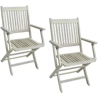 Estexo Klappstuhl 54 x 54 x 90 cm weiß