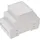 TRU Components TC-7910772 Hutschienen-Gehäuse 53 x 90 x 65 ABS-V0 Grau 1St.