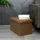 Intirilife Sitzbank Faltbar Bernstein Braun 49 x 30 x 30 cm